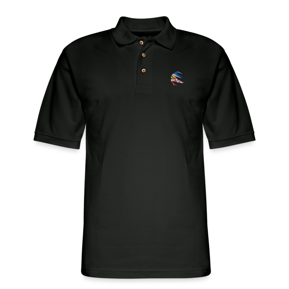 Black Polo Shirt for Men | Chaplain - black