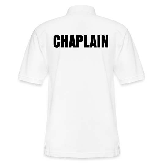 White Polo Shirt for Men | Chaplain - white