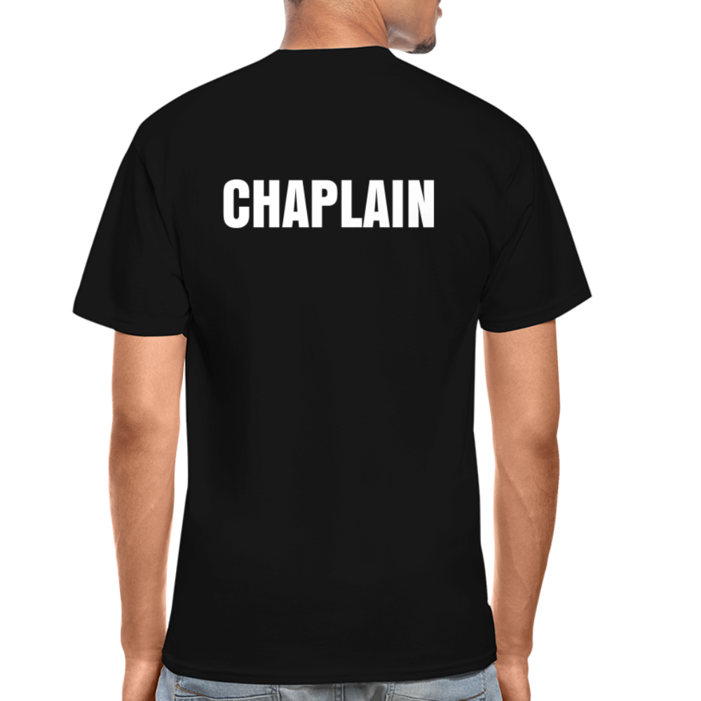 Black T-Shirt for Men | Chaplain - black