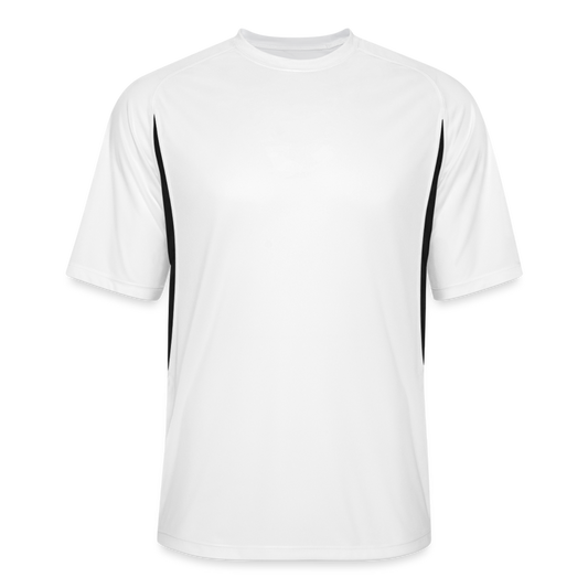 White Sports Performance T-Shirt for Men | Chaplain - white/black