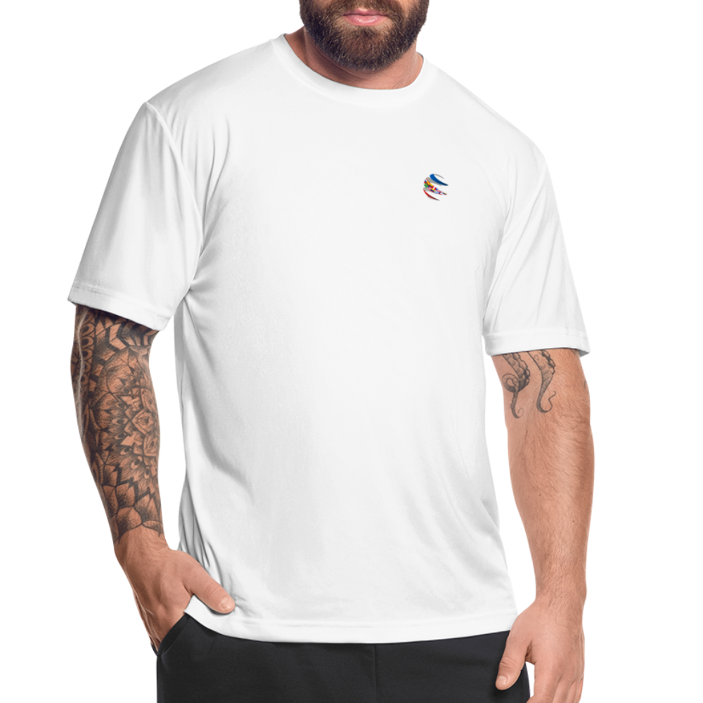 White Full Sports Performance T-Shirt for Men | Chaplain - white