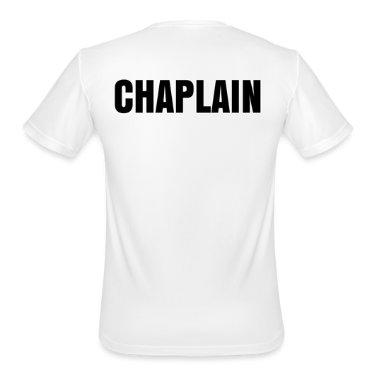 White Full Sports Performance T-Shirt for Men | Chaplain - white