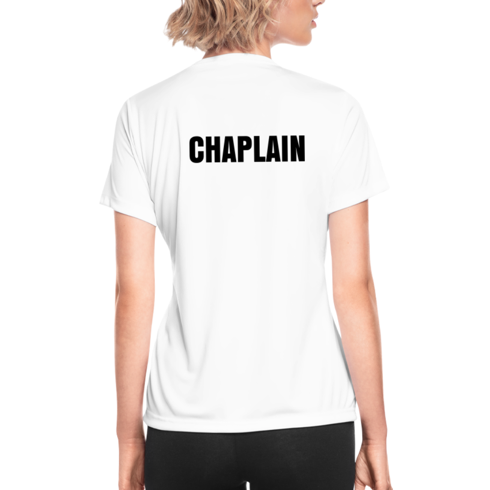 White Sports Performance T-Shirt for Women | Chaplain - white